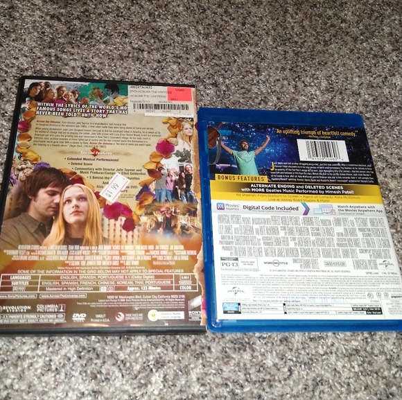 The Beatles 2 Movie DVDs + Blu-Ray Bundle - Picture 2 of 6